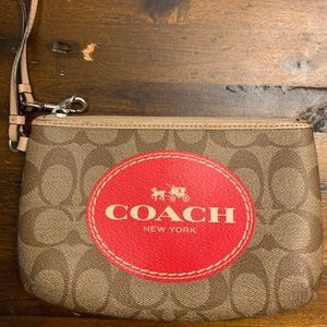 Coach Wristlet